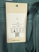 NWT Halara Breezeful High Waisted Tie Front Flowy 2-in-1 Maxi Casual Skirt L