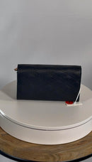 CAVALLI CLASS BY ROBERTO CAVALLI Turin Topstitch Faux Leather Wallet-On-Chain