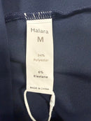 NWT Halara Round Neck Cut Out Ruched Drawstring Hem Bodycon Maxi Dress Size M