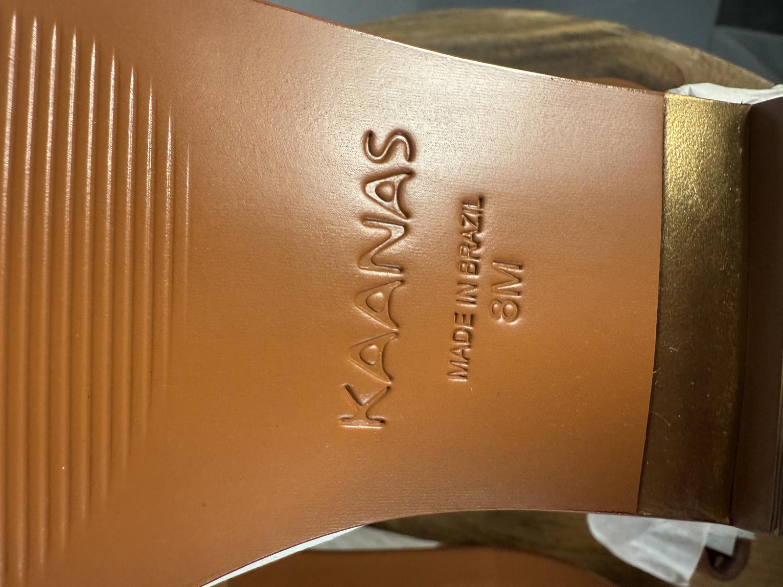 Kaanas Paloma Sandal Size 8 NIB