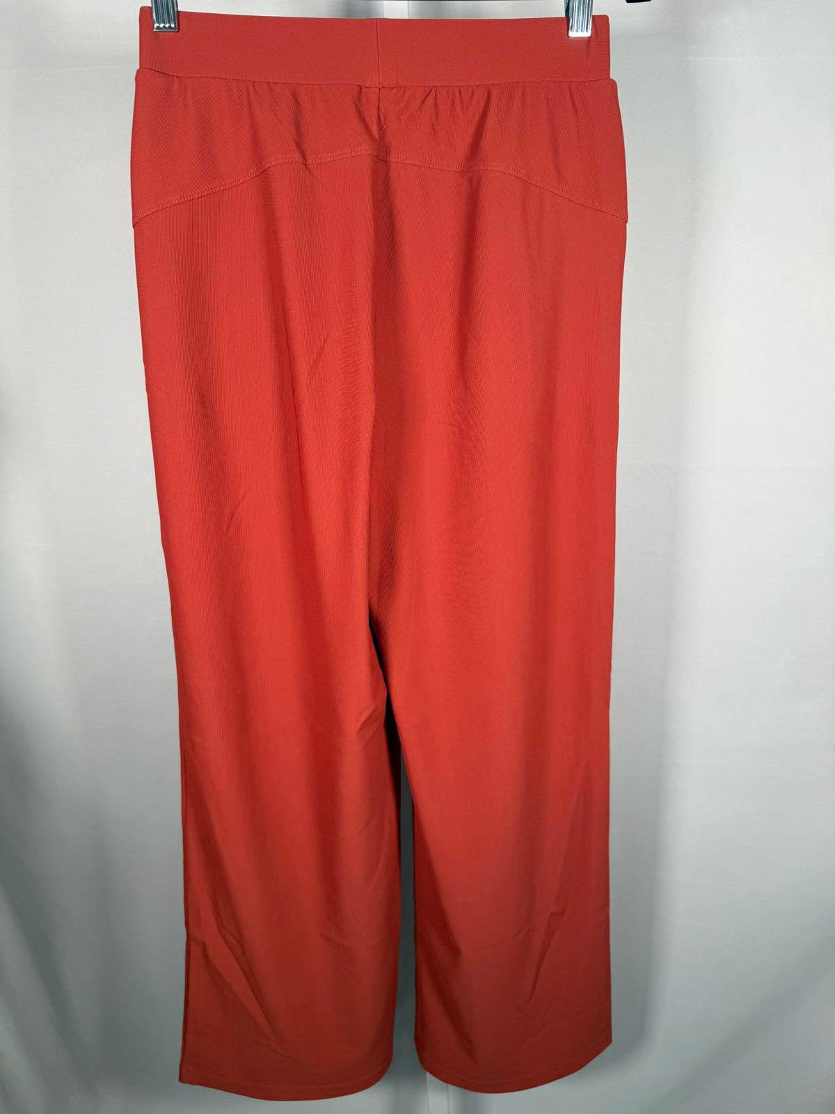 NWT Halara Flex High Waist Body Sculpt Waist-Slimming Work Pants Etruscan Red S