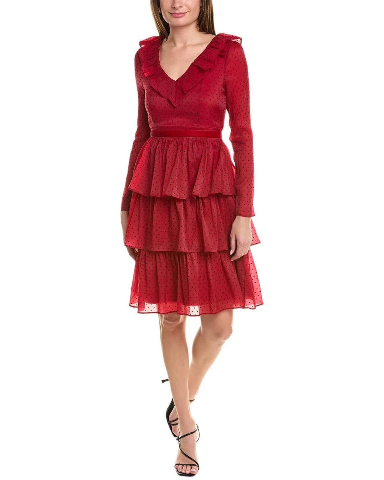 rachel parcell red dress Rachel Parcell Rib Sweater Dress