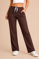 NWT Halara Women's Brown Casual Lounge Pants Size Small