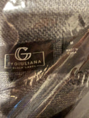 G By Giuliana Black Label Gray Faux Leather Trim Coat Jacket Size Medium
