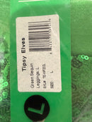 NWT Tipsy Elves Green Sequin High Waisted Leggings Size Large