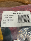 NWT Tipsy Elves Ringmaster Lion Tamer Costume Size Large