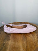 NWB Linea Paolo Newry Lavender Fog Nappa Leather Ballet Flats Size 10