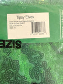 NWT Tipsy Elves Green Sequin High Waisted Leggings Size 1X