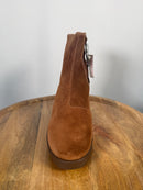 NWB Lazo Siren Goldstone Brown Ankle Boots Women's Size 8.5