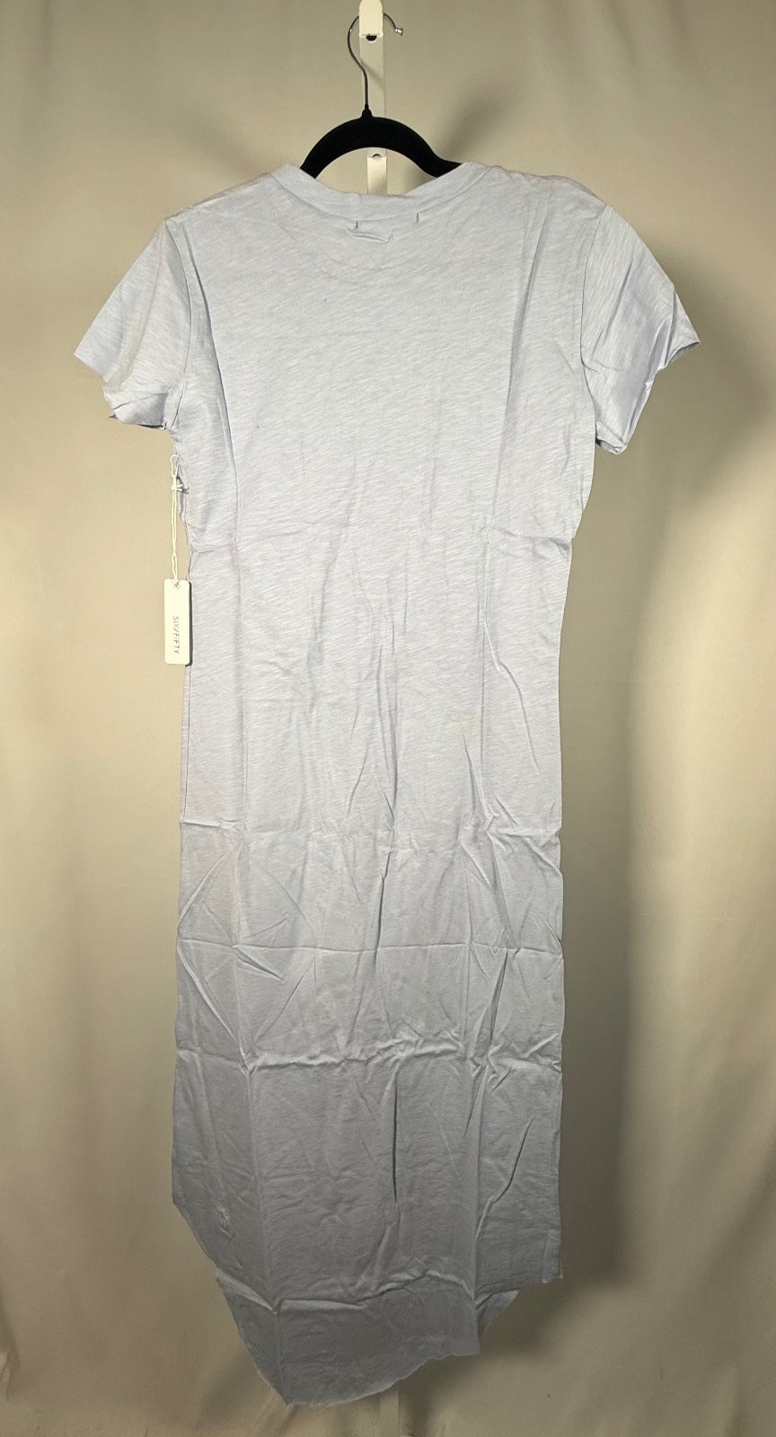 NWT Six Fifty Baby Blue Crew Neck Short Sleeve Maxi Dress Size Medium