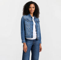 NWT G-Star RAW Arc 3D Denim Jacket Faded Santorini Stretch XS