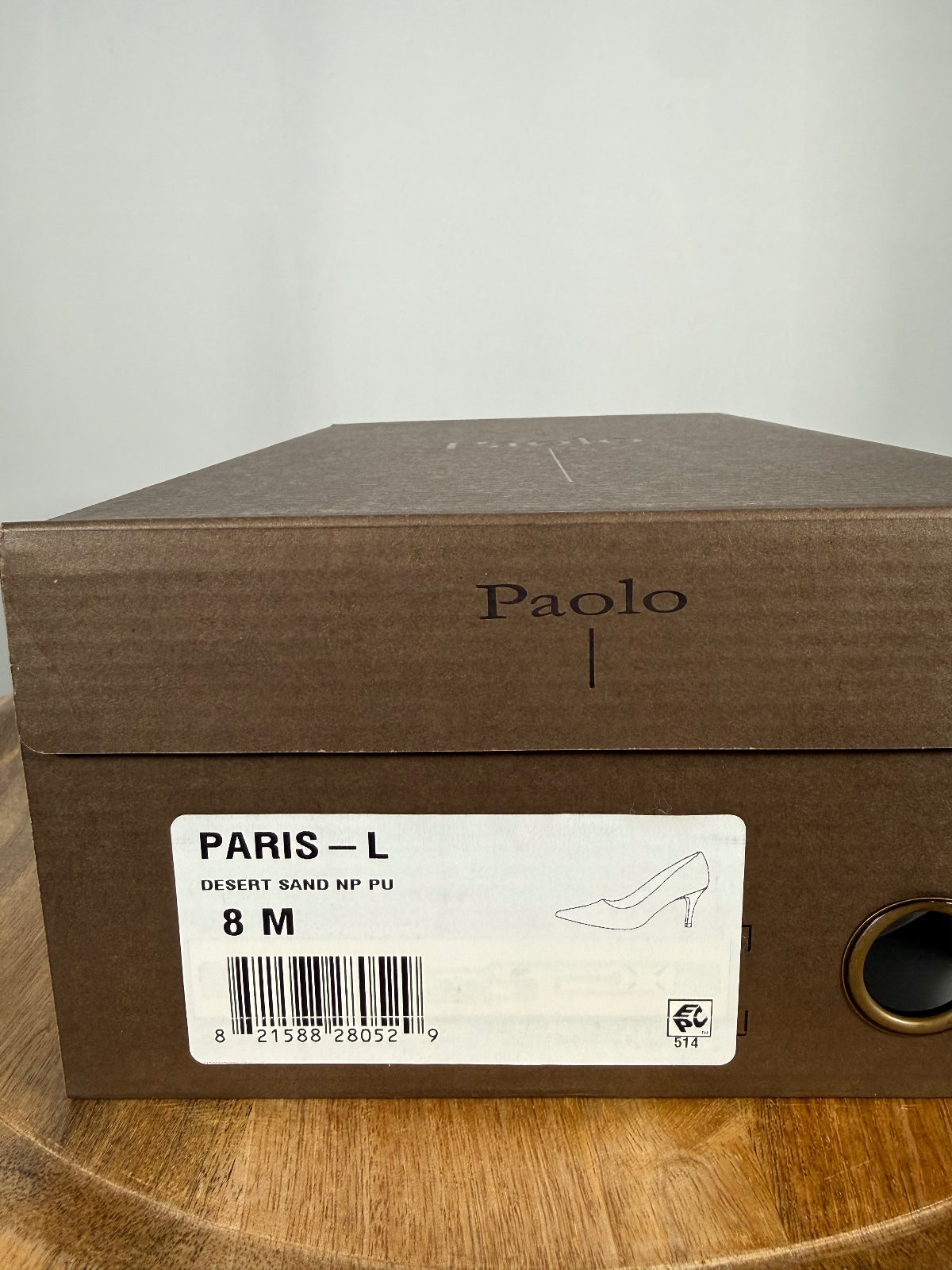 NWB Linea Paolo Paris Desert Sand Pointed Toe Pumps Size 8