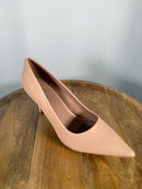NWB Linea Paolo Paris Desert Sand Pointed Toe Pumps Size 8.5