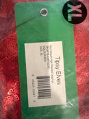 NWT Tipsy Elves Red Sequin High Waisted Leggings Size XL