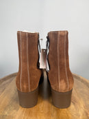 NWB Lazo Siren Goldstone Brown Ankle Boots Women's Size 8.5