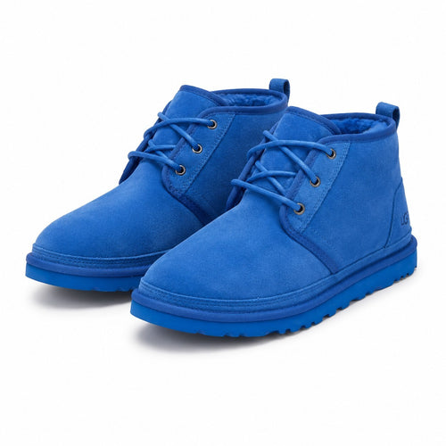 NWT UGG Neumel Blue Lace Up Ankle Boots Women's Size 5