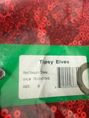 NWT Tipsy Elves Red Sequin Dress Party Dress Size Small