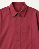 NWT Something Navy Burgundy Classic Button Up Long Sleeve Shirt Size Small