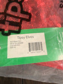 NWT Tipsy Elves Women's Red Sequin Skirt Size Medium
