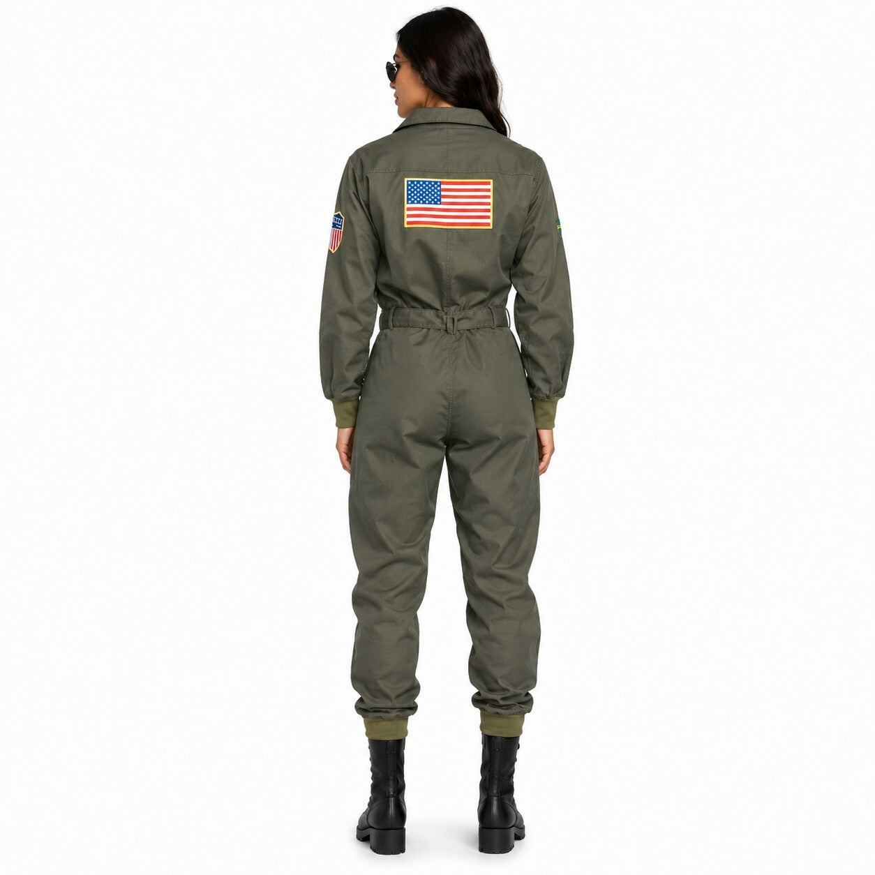 NWT Tipsy Elves Pilot Costume Green Size XXL