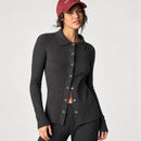NWT Spiritual Gangster Aster Ribbed Collared Button-down Top Size XS