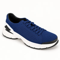 Neil Barrett Bolt Lace-Up Men's Sneaker Blue Size US 12 / EU 45 NWB $600
