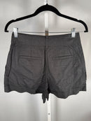 NWT Something Navy Black Pleated Cuffed Shorts Size XS