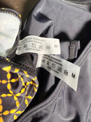 NWT Cupshe Bikini Set Black Yellow 2 Piece Size Medium