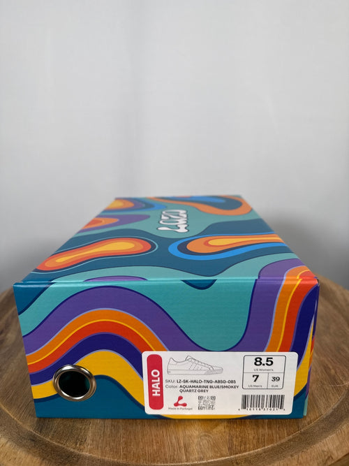NWB Lazo Halo Aquamarine Blue Sneakers Women's Size 8.5