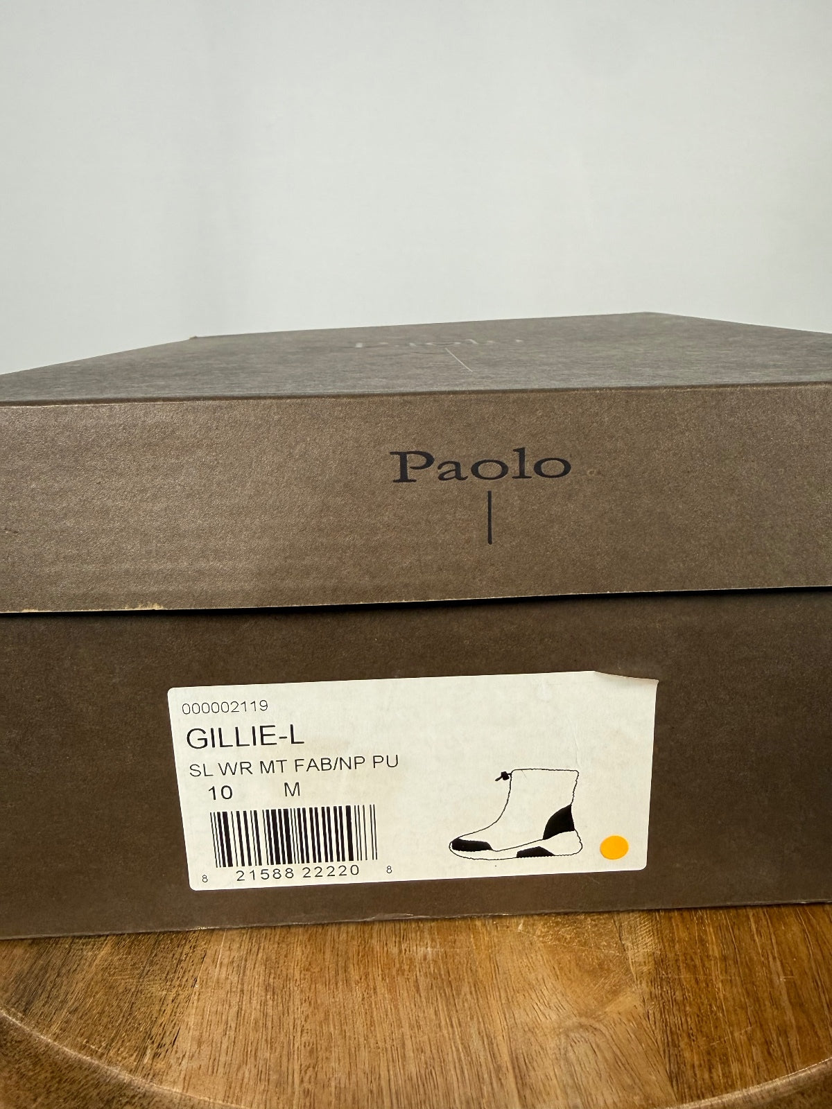 NWB Linea Paolo Gillie Silver Metallic Puffer Wedge Sneaker Boots Size 10