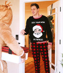 NWT Tipsy Elves Men's Ask Your Mom Ugly Christmas Sweater Size Large