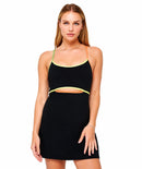 NWT Spiritual Gangster Winnie Active Dress Black Size Large