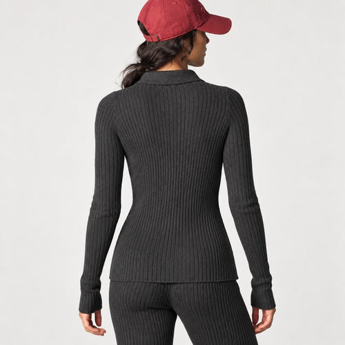NWT Spiritual Gangster Aster Ribbed Collared Button-down Top Size XS