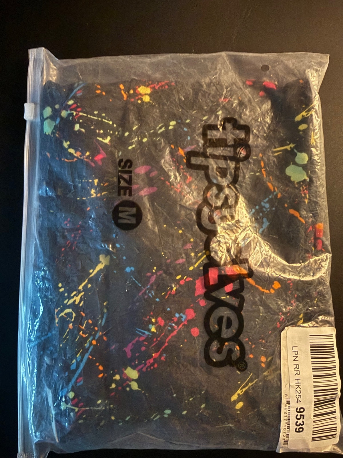 NWT Tipsy Elves Neon Splatter Women's Leggings Medium