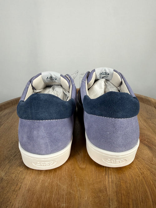 NWB Lazo Halo Galaxy Purple Iolite Blue Sneakers Women's Size 7.5