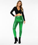 NWT Tipsy Elves Green Sequin High Waisted Leggings Size 1X