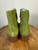 NWB Lazo Luna Pink Kyanite Blue Serpentine Green Boots Women's Size 8
