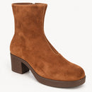NWB Lazo Siren Goldstone Brown Ankle Boots Women's Size 8.5