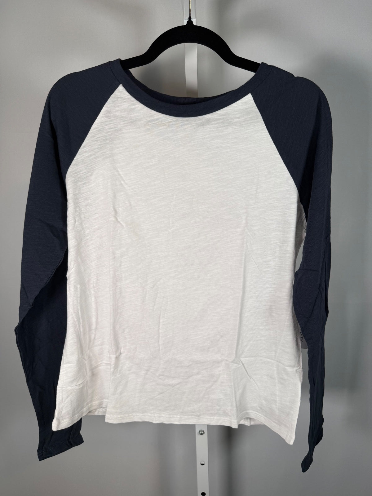 NWT Six Fifty White Navy Long Sleeve Top Size XS