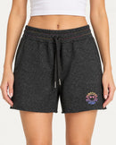 NWT Something Navy Something to Smile In Black Sweatshorts Size XS