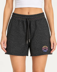 NWT Something Navy Something to Smile In Black Sweatshorts Size XS