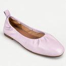 NWB Linea Paolo Newry Lavender Fog Nappa Leather Ballet Flats Size 10