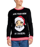 NWT Tipsy Elves Men's Ask Your Mom Ugly Christmas Sweater Size Large