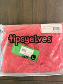 NWT Tipsy Elves Red Sequin High Waisted Leggings Size Large