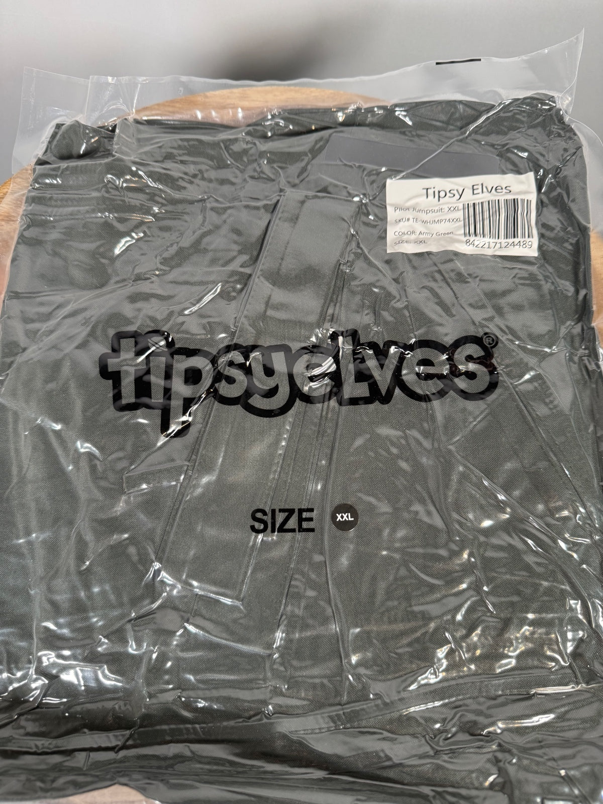 NWT Tipsy Elves Pilot Costume Green Size XXL