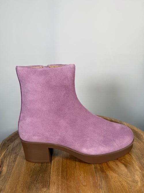 NWB Lazo Siren Nebula Purple Ankle Boots Women's Size 10