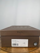 NWB Linea Paolo Frieda Black Oiled Leather Wedge Sneakers Size 8.5