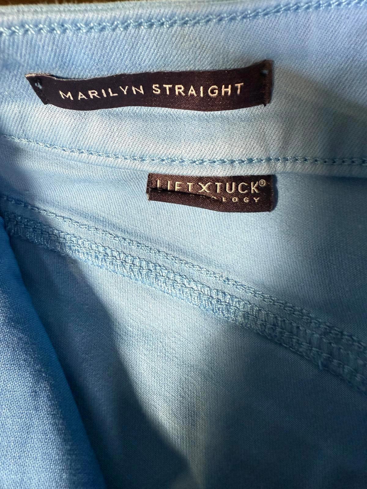 NYDJ Marilyn Straight LiftXTuck Ankle Jeans Bluebell. Size 00 NWT