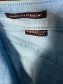 NYDJ Marilyn Straight LiftXTuck Ankle Jeans Bluebell. Size 00 NWT