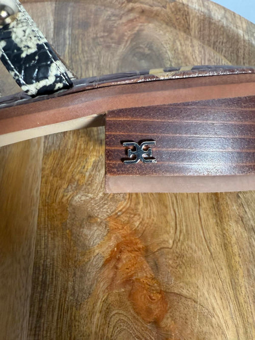 NWB Sam Edelman Juniper Leather Slip On Mule Sandals Size 11